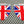 England Flag Raised Clear Domed Lens Decal Set 2.35"x 1.6"