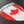 Canada Flag Raised Clear Domed Lens Decal 4.39"x 3.29"