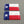 Texas Lone Star Flag Raised Clear Domed Lens Decal Set