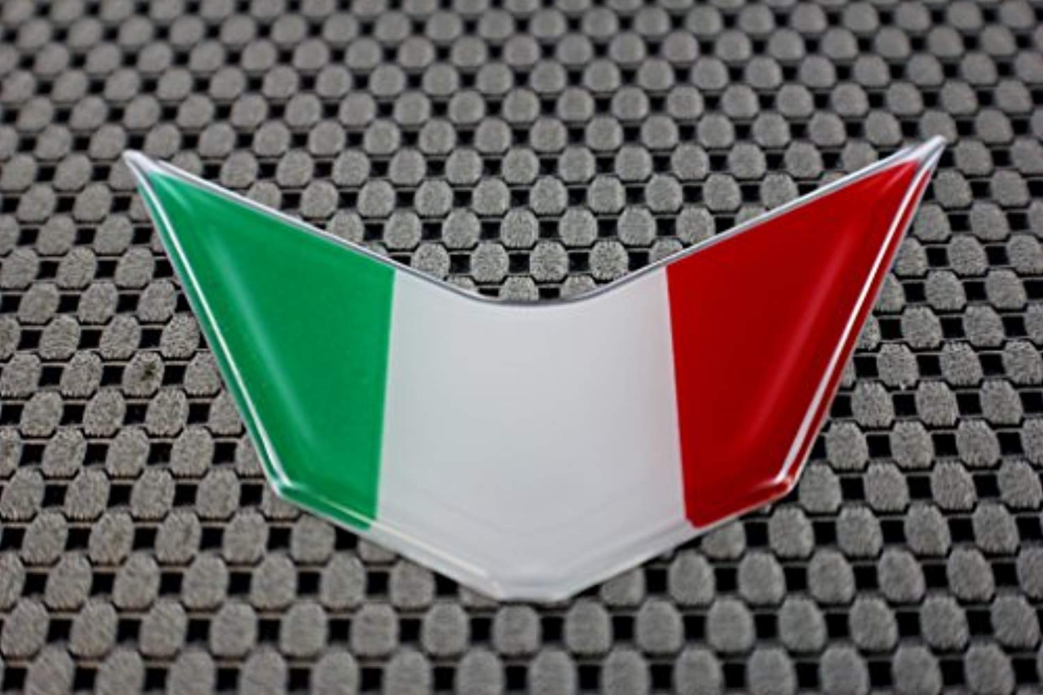 Italy Italian Flag Car Chrome Emblem Decal 3d Sticker 