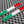 Italy Flag Chrome Outline Raised Clear Domed Lens Decal Set 2"x 0.25"