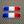 France Flag Raised Clear Domed Lens Decal Set 2.3"x 0.73"
